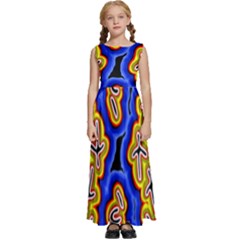 Newart2 Kids  Satin Sleeveless Maxi Dress