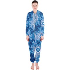 Waterhole Dreaming 90 Hogarth Arts Hooded Jumpsuit (ladies)