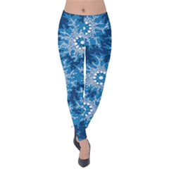 Waterhole Dreaming 90 Hogarth Arts Velvet Leggings