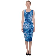 Waterhole Dreaming 90 Hogarth Arts Sleeveless Pencil Dress by hogartharts