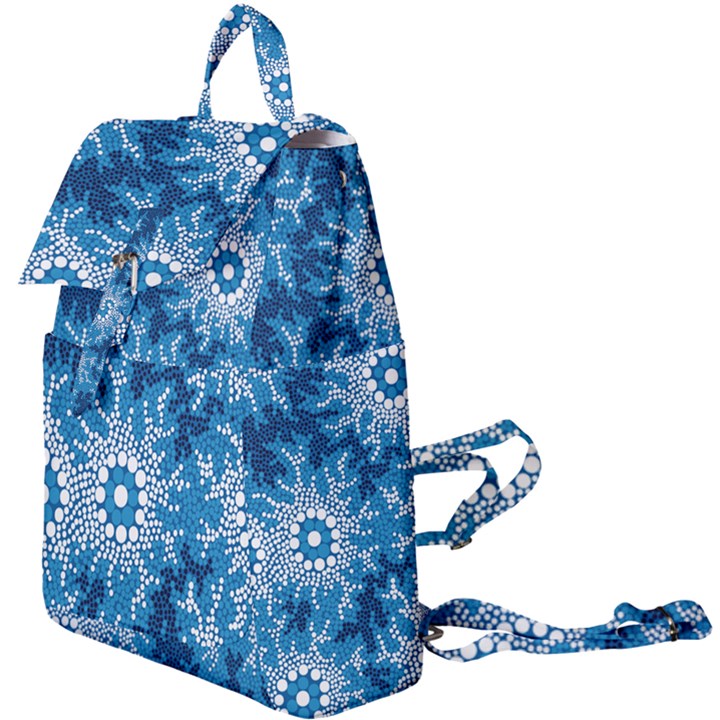 Waterhole Dreaming 90 Hogarth Arts Buckle Everyday Backpack