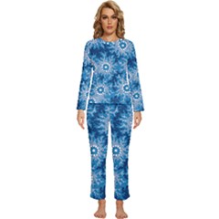 Waterhole Dreaming 90 Hogarth Arts Womens  Long Sleeve Lightweight Pajamas Set by hogartharts