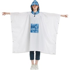 Waterhole Dreaming 90 Hogarth Arts Women s Hooded Rain Ponchos by hogartharts