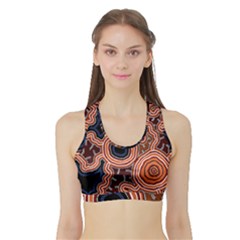 Pathways New Hogarth Arts Sports Bra With Border by hogartharts