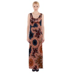 Pathways New Hogarth Arts Thigh Split Maxi Dress by hogartharts