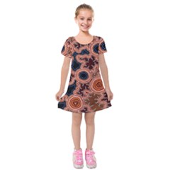 Pathways New Hogarth Arts Kids  Short Sleeve Velvet Dress