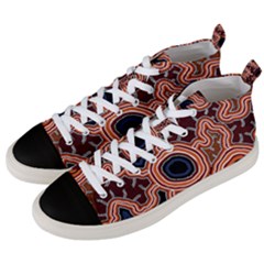 Pathways New Hogarth Arts Men s Mid-top Canvas Sneakers by hogartharts