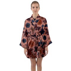 Pathways New Hogarth Arts Long Sleeve Satin Kimono by hogartharts