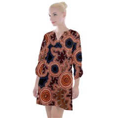 Pathways New Hogarth Arts Open Neck Shift Dress by hogartharts