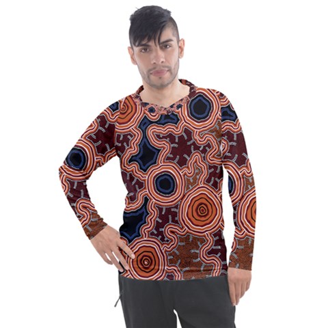 Pathways New Hogarth Arts Men s Pique Long Sleeve Tee by hogartharts