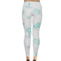 Summer Beach Seamless Pattern Inside Out Leggings View2