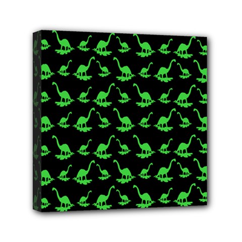 Our Dino Friends Mini Canvas 6  X 6  (stretched) by ConteMonfrey