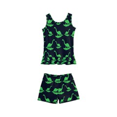 Our Dino Friends Kids  Boyleg Swimsuit by ConteMonfrey