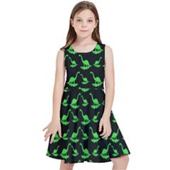 Our Dino Friends Kids  Skater Dress by ConteMonfrey