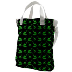 Our Dino Friends Canvas Messenger Bag by ConteMonfrey