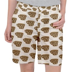 Cozy Coffee Cup Women s Pocket Shorts by ConteMonfrey