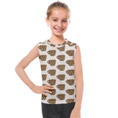 Cozy Coffee Cup Kids  Mesh Tank Top by ConteMonfrey