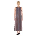 Dark digital Wood like Sleeveless Maxi Dress View2