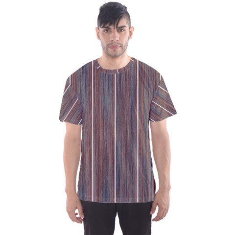 Dark Digital Wood Like Men s Sport Mesh Tee by ConteMonfrey