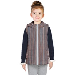 Dark Digital Wood Like Kids  Hooded Puffer Vest