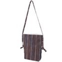 Dark digital Wood like Folding Shoulder Bag View1