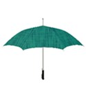 Painted green digital Wood Straight Umbrellas View3