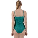 Painted green digital Wood Sweetheart Tankini Set View2