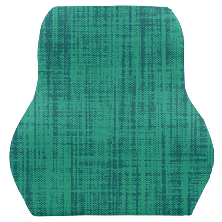 Painted green digital Wood Car Seat Back Cushion 