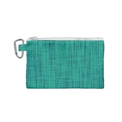 Painted Green Digital Wood Canvas Cosmetic Bag (small) by ConteMonfrey