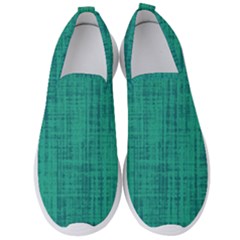 Painted Green Digital Wood Men s Slip On Sneakers by ConteMonfrey