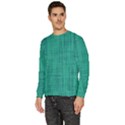 Painted green digital Wood Men s Fleece Sweatshirt View2