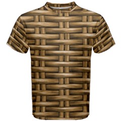 Brown Digital Straw - Country Side Men s Cotton Tee by ConteMonfrey