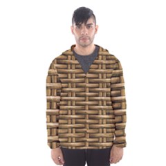 Brown Digital Straw - Country Side Men s Hooded Windbreaker