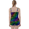 Pride Glass Tie Front Two Piece Tankini View2