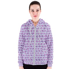 Purple Straw - Country Side  Women s Zipper Hoodie