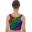 Pride Glass Velvet Crop Top View2