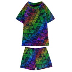 Pride Glass Kids  Swim Tee And Shorts Set by MRNStudios