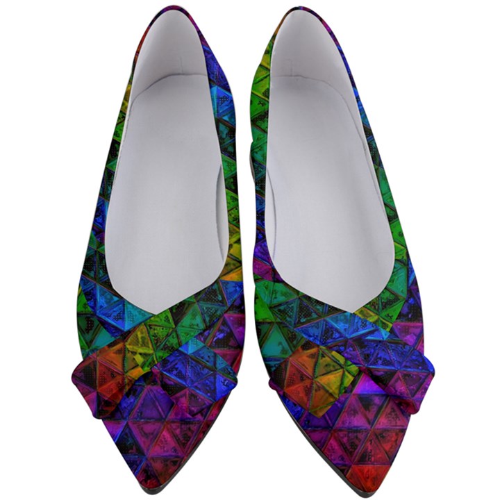 Pride Glass Women s Bow Heels