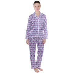 Purple Straw - Country Side  Women s Long Sleeve Satin Pajamas Set	 by ConteMonfrey