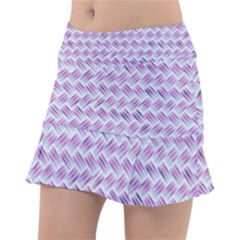 Purple Straw - Country Side  Classic Tennis Skirt by ConteMonfrey