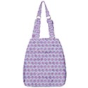 Purple Straw - Country Side  Center Zip Backpack View1