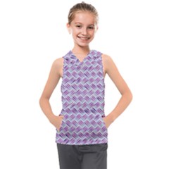 Purple Straw - Country Side  Kids  Sleeveless Hoodie by ConteMonfrey