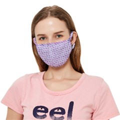 Purple Straw - Country Side  Crease Cloth Face Mask (adult) by ConteMonfrey