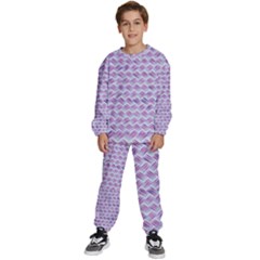 Purple Straw - Country Side  Kids  Sweatshirt Set by ConteMonfrey