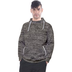 Gray Digital Fabric Vintage Men s Pullover Hoodie