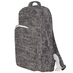 Gray Digital Fabric Vintage Double Compartment Backpack by ConteMonfrey