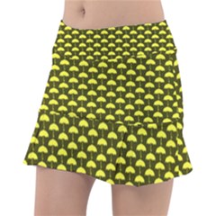 Under My Little Yellow Umbrella Classic Tennis Skirt by ConteMonfrey