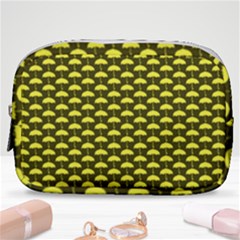 Under My Little Yellow Umbrella Make Up Pouch (small) by ConteMonfrey