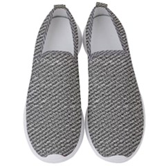 Gray Digital Denim Men s Slip On Sneakers by ConteMonfrey