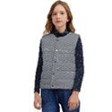 Gray digital Denim Kid s Button Up Puffer Vest	 View1